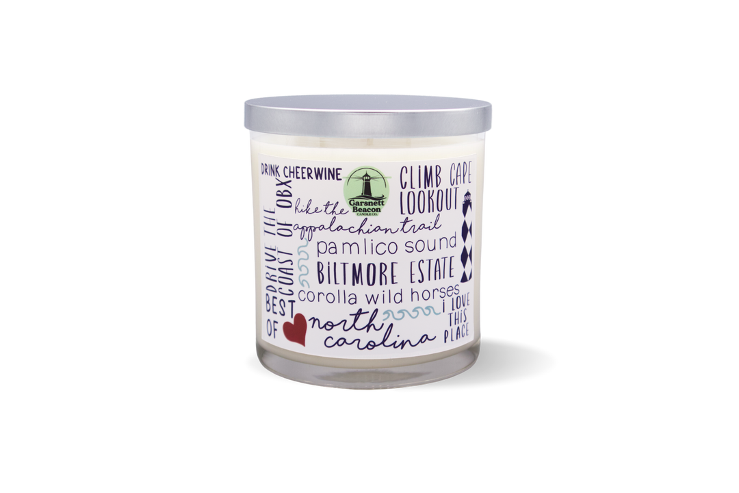 North Carolina - Things to Do Scented Candle