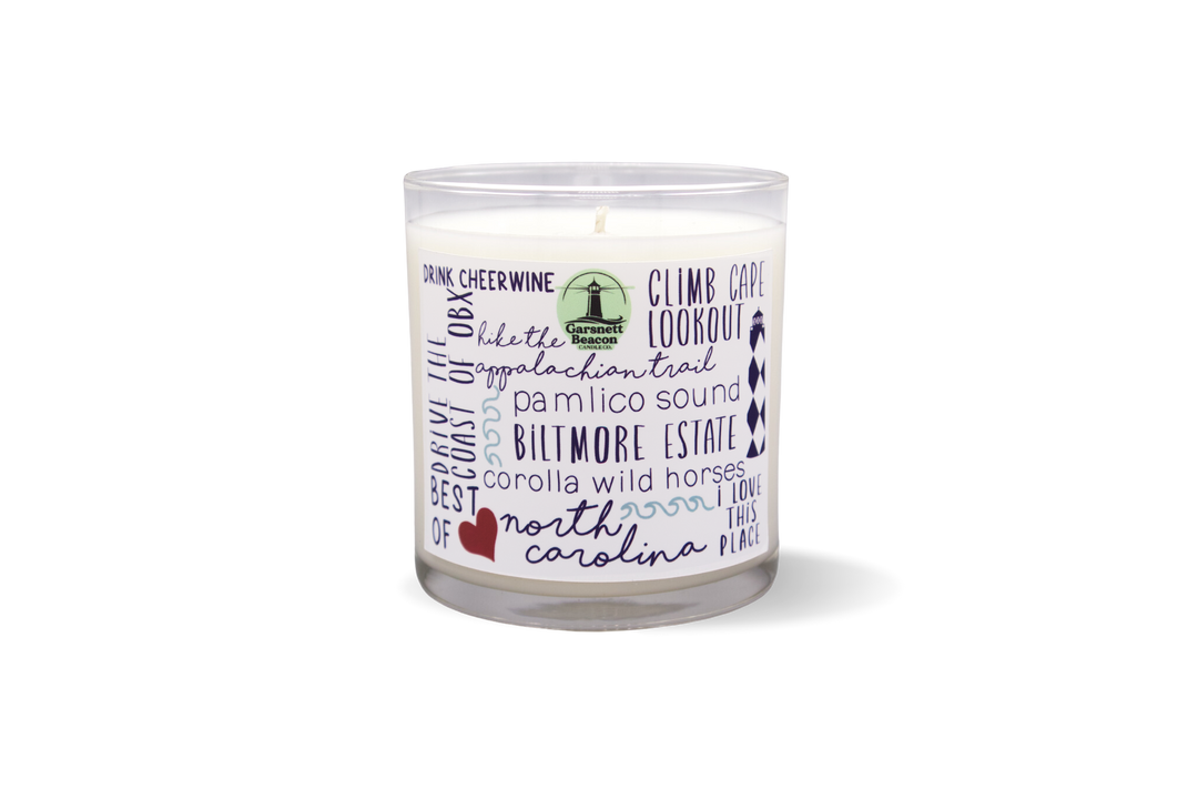 North Carolina - Things to Do Scented Candle
