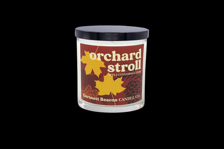 Orchard Stroll Candle - Apple, Cinnamon, Cedar Scent