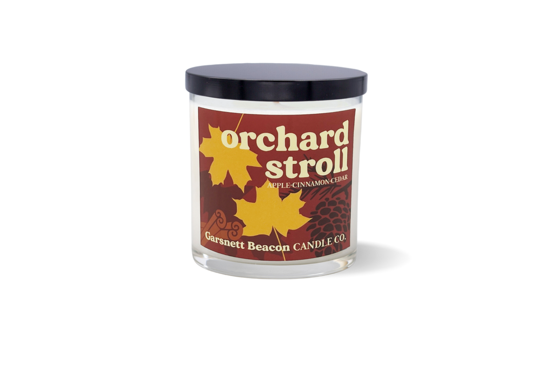 Orchard Stroll Candle - Apple, Cinnamon, Cedar Scent