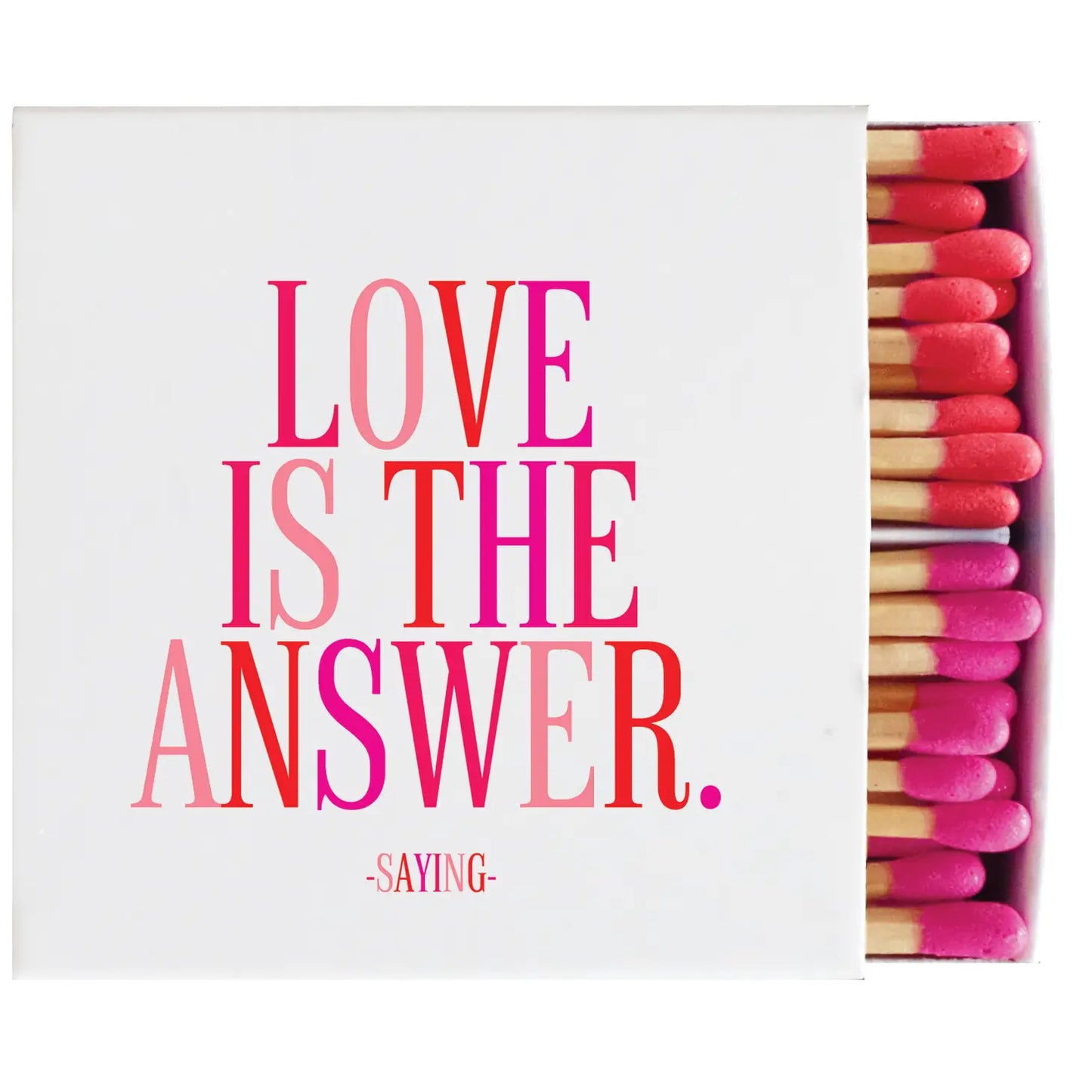 Matchboxes - Love is the answer