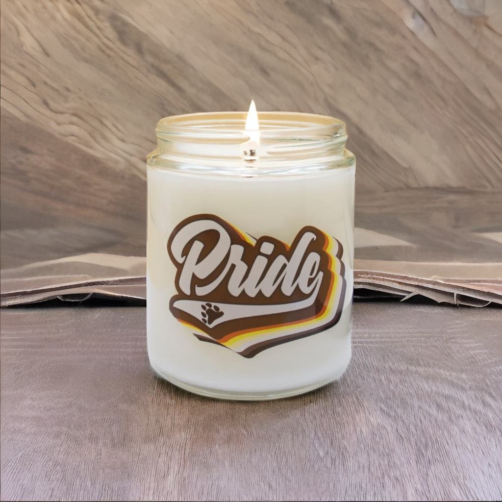 Retro Pride - Bear - Scented Candle
