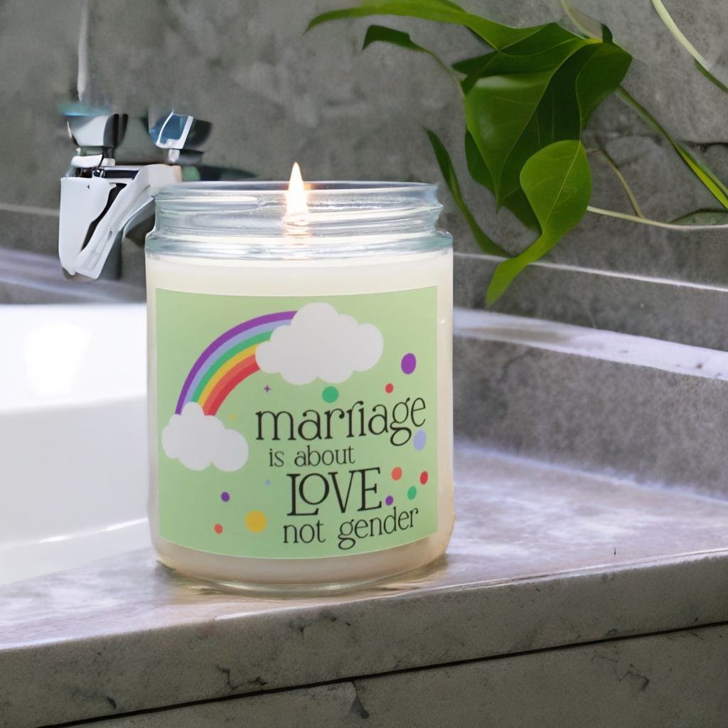 Marriage Is About Love - Scented Candle