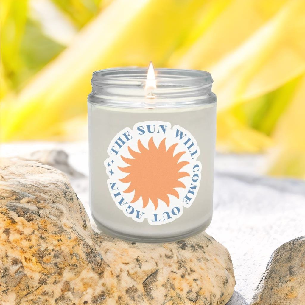 The Sun Will Come Out Again Candle