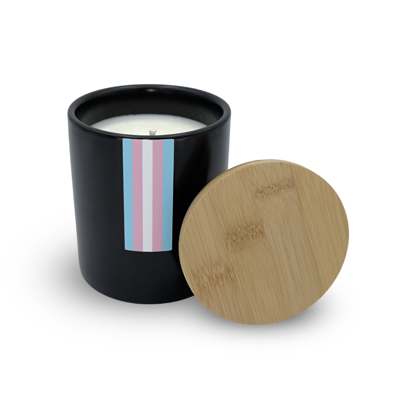 Transgender Pride Flag - Large candle