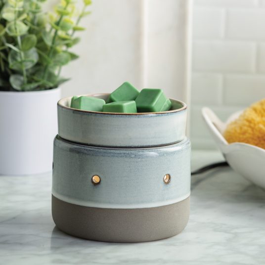 Glazed Concrete 2-In-1 Classic Fragrance Warmer