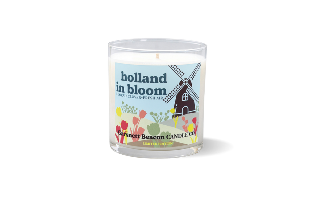 Holland in Bloom™ Glass Candle