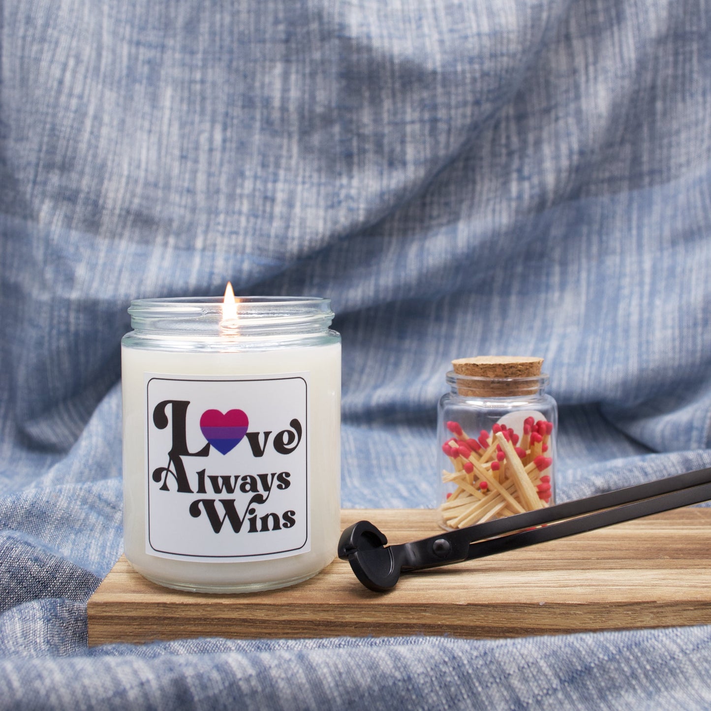 Love Always Wins - Bisexual - Scented Candle