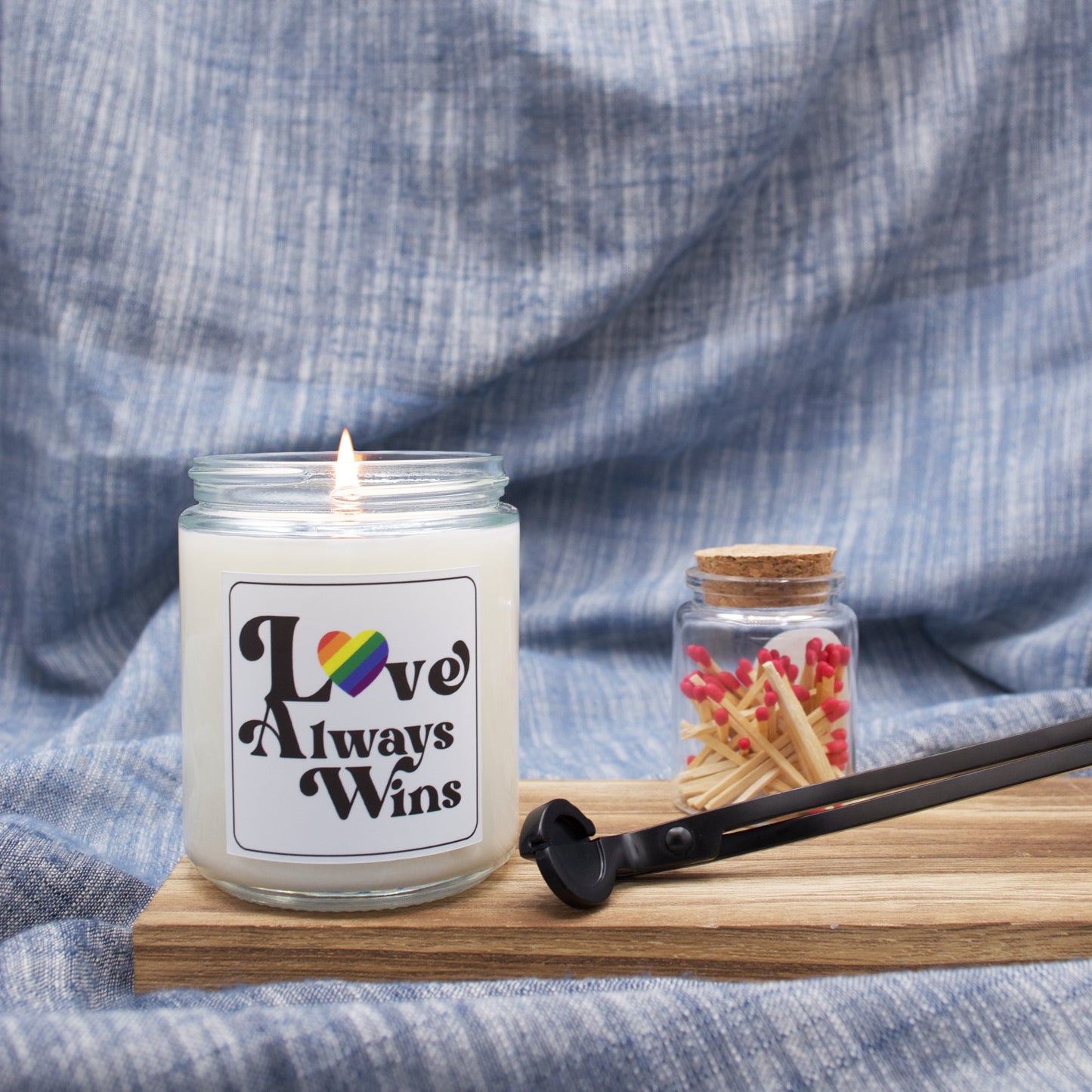 Love Always Wins - Gay - Scented Candle