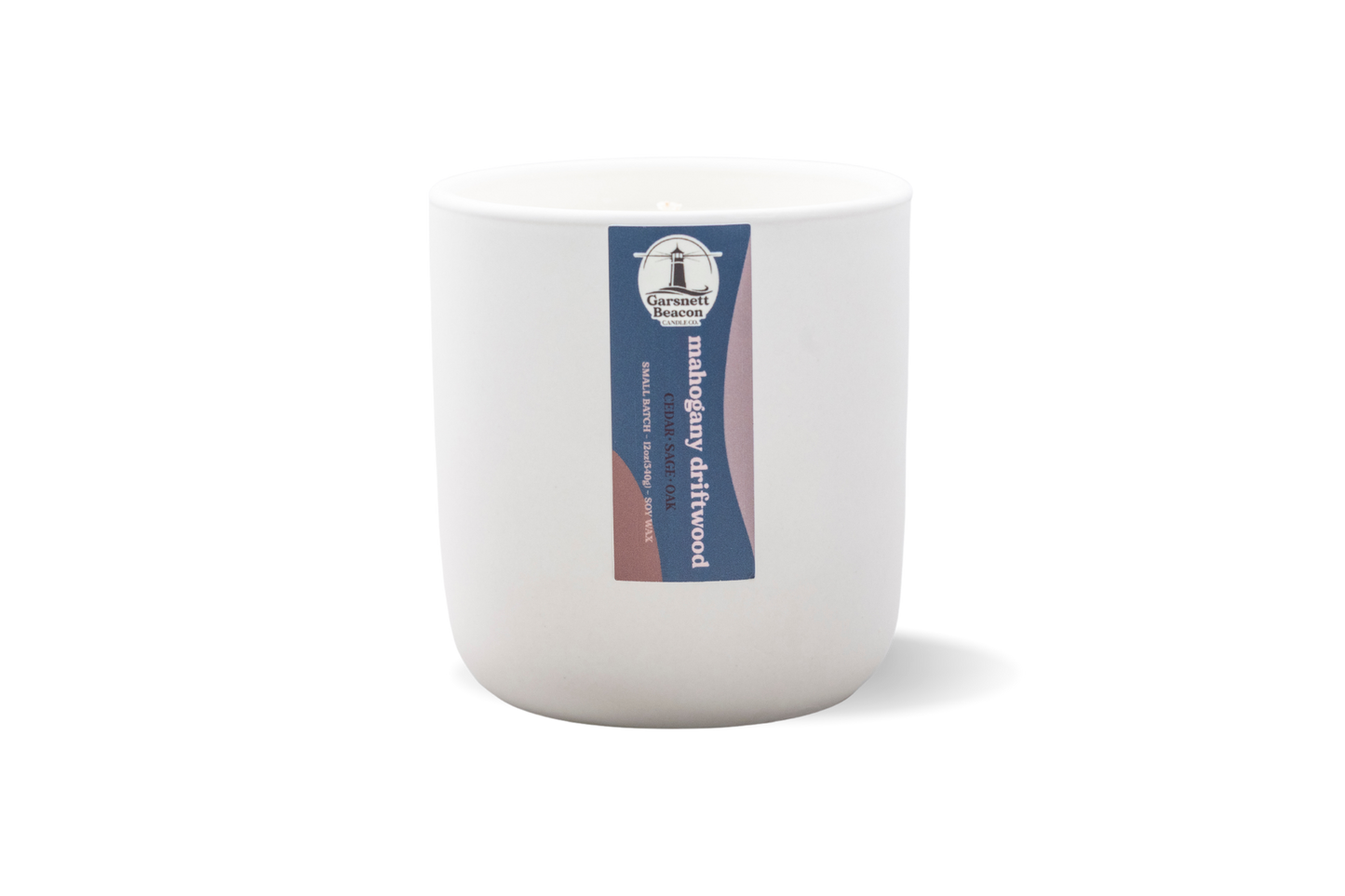 Mahogany Driftwood™ Ceramic Candle
