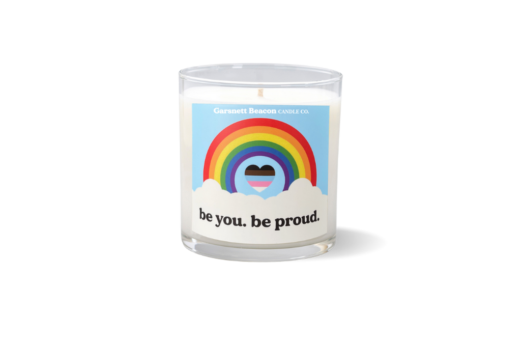 Be You. Be Proud.™ Glass Candle