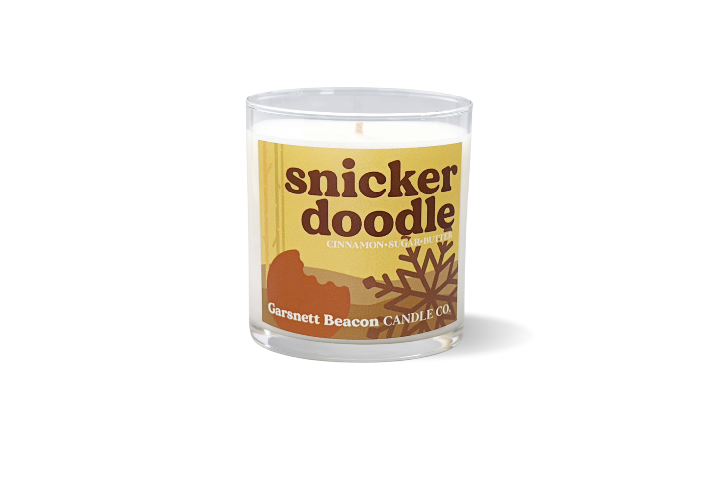 Snickerdoodle Glass Candle