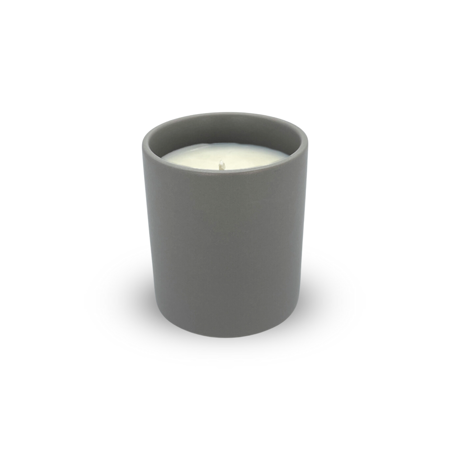 Modern Ceramic w/ Lid - Stone (12oz)