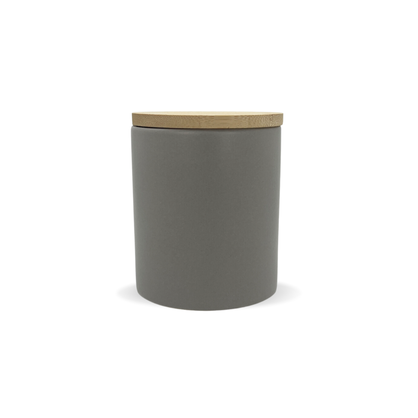 Modern Ceramic w/ Lid - Stone (12oz)