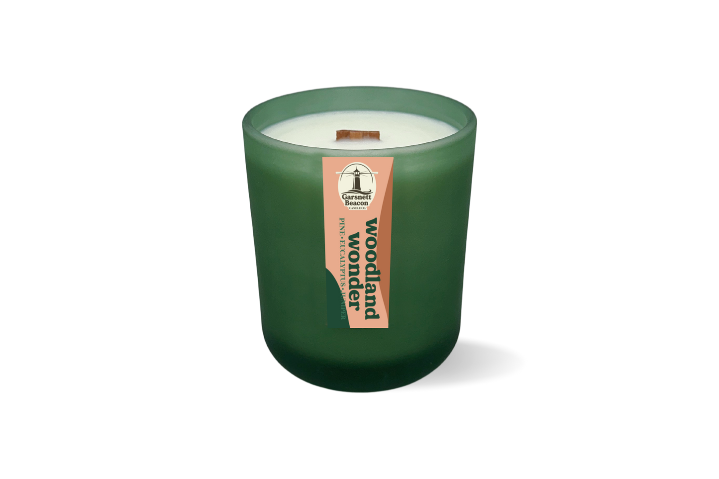 Woodland Wonder Frosted Glass Candle
