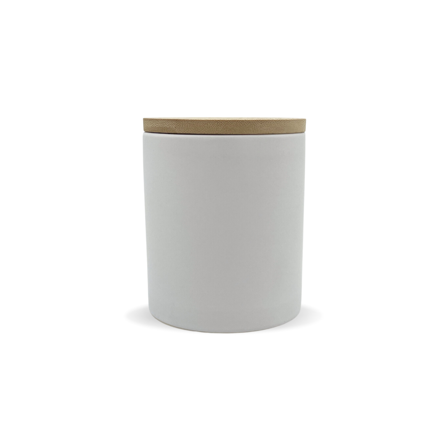 Modern Ceramic w/ Lid - White (12oz)