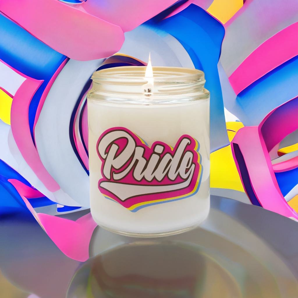 Retro Pride - Pansexual - Scented Candle