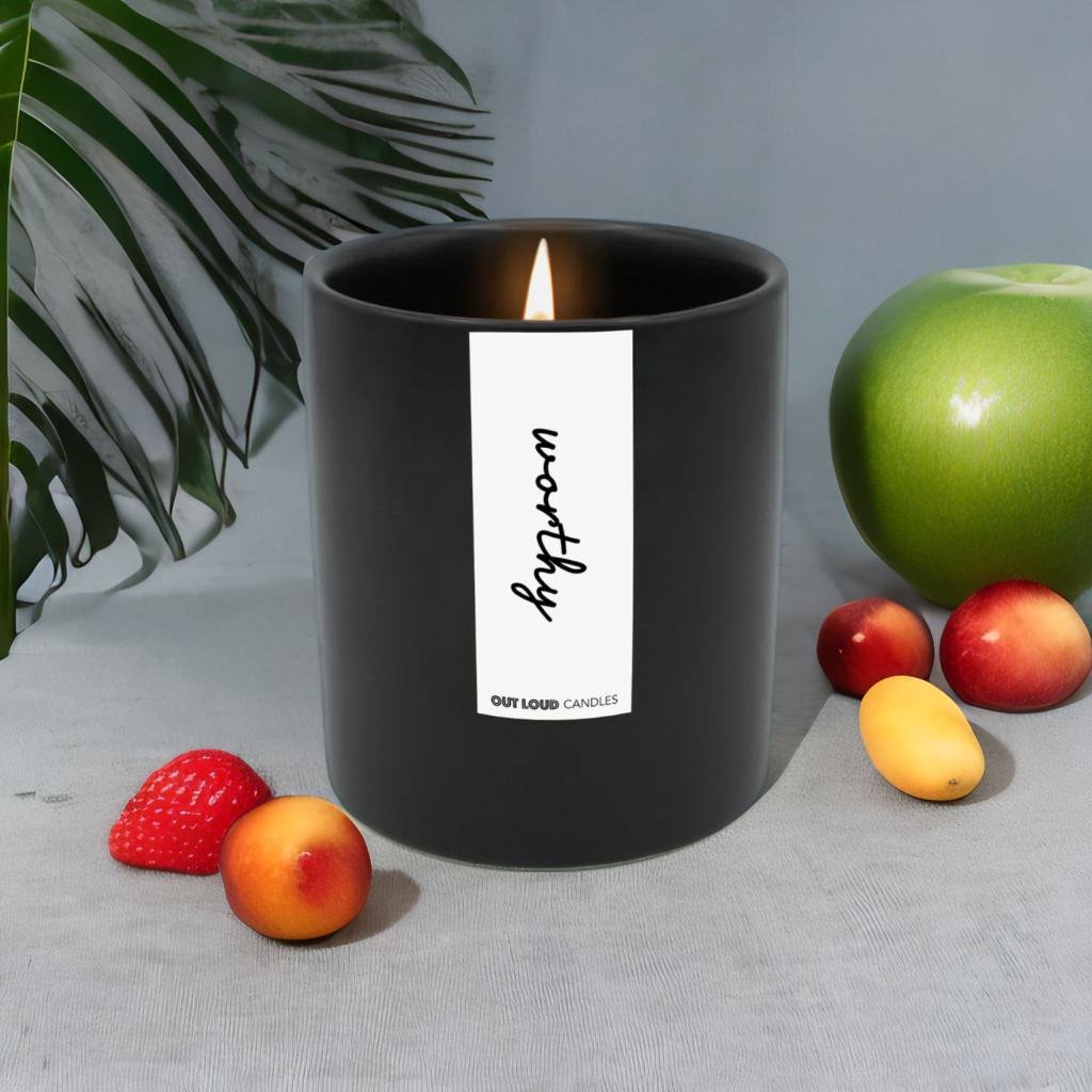Worthy Glass Candle