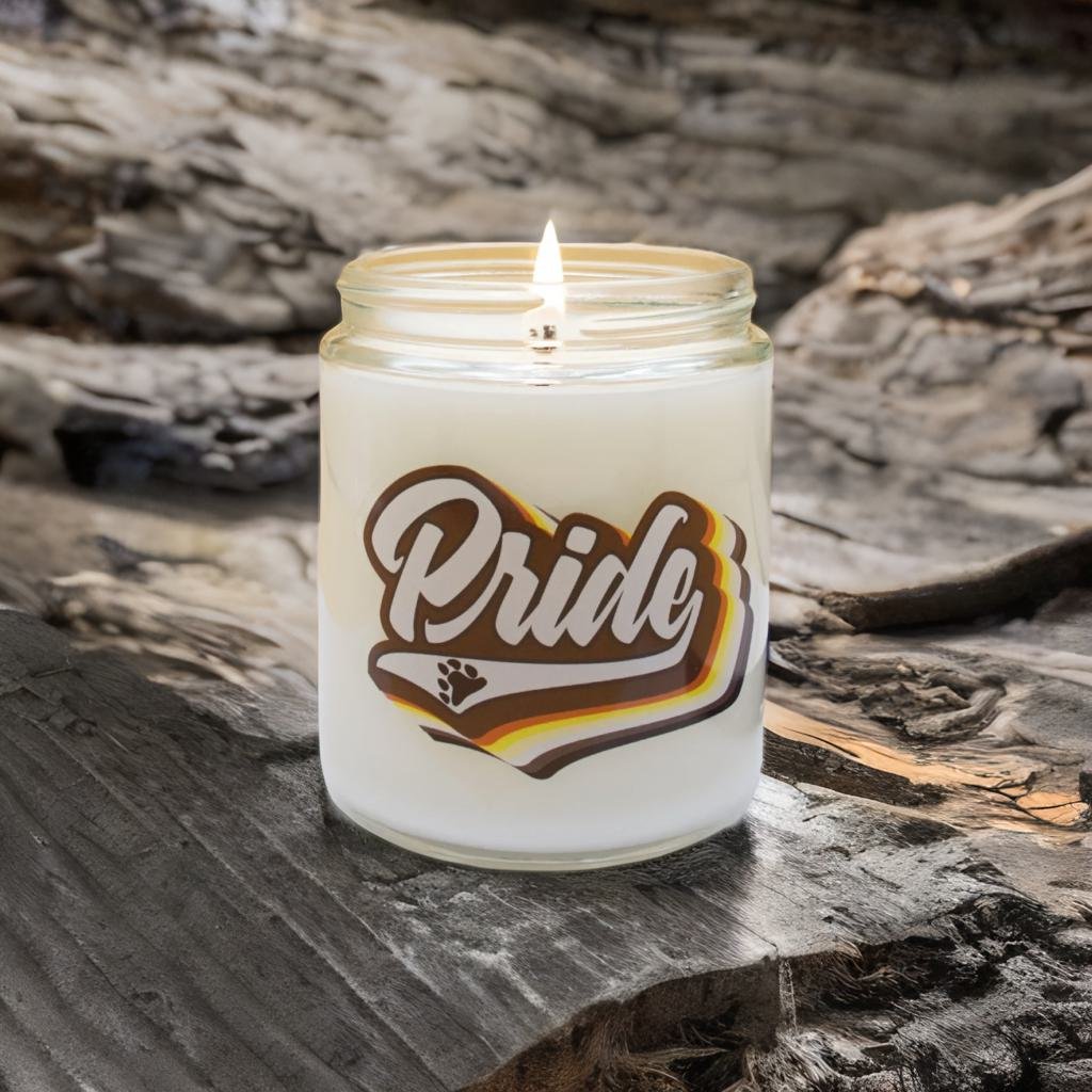 Retro Pride - Bear - Scented Candle