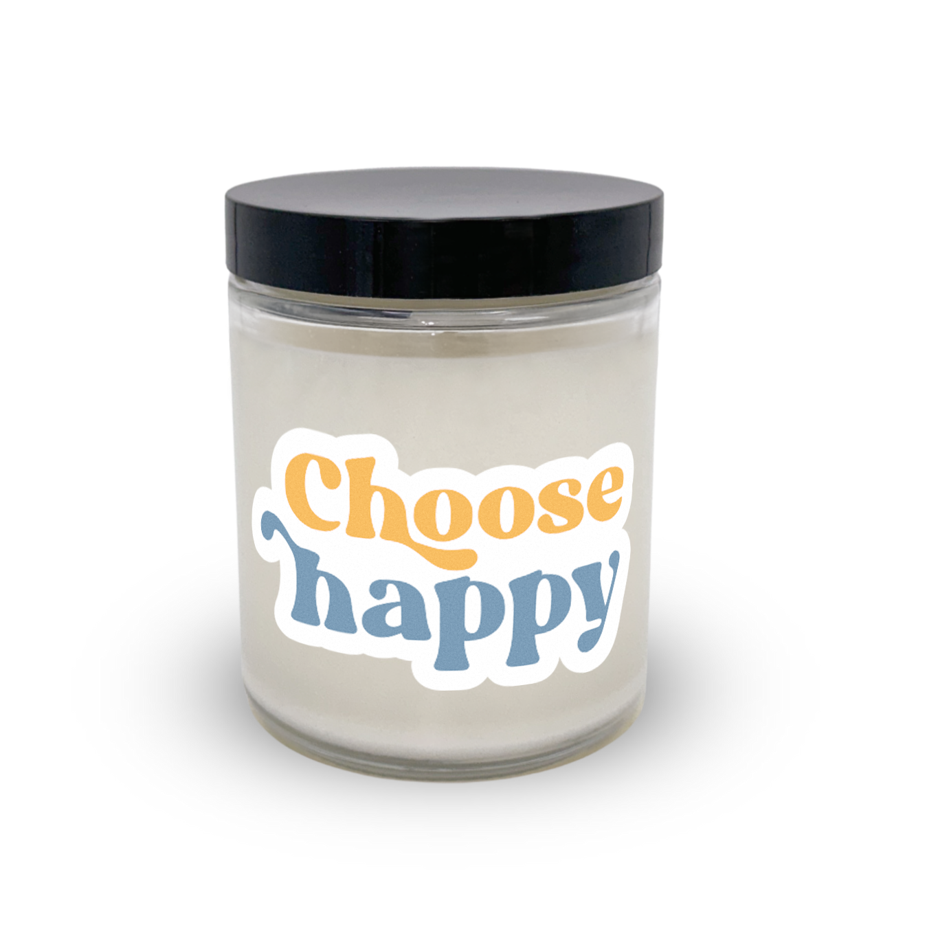 Choose Happy Candle