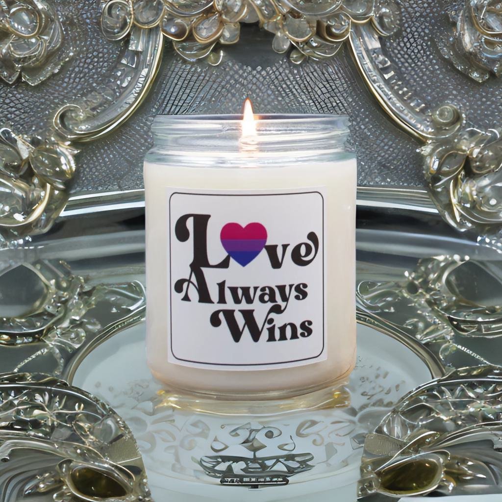 Love Always Wins - Bisexual - Scented Candle
