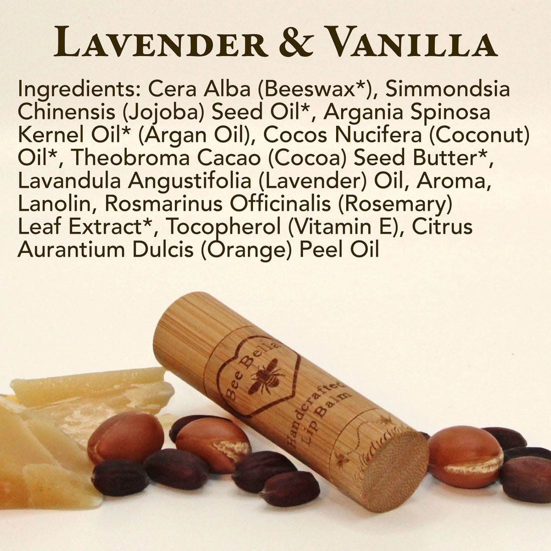 Bee Bella Lip Balm - Lavender Vanilla