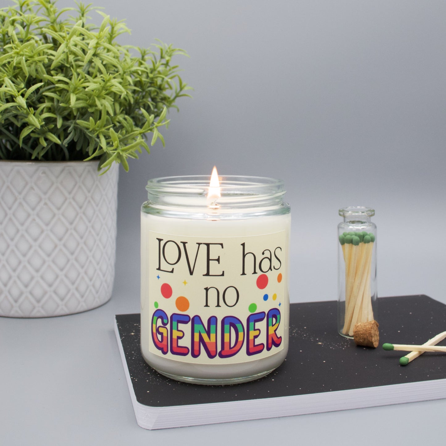 Love Has No Gender - Scented Candle