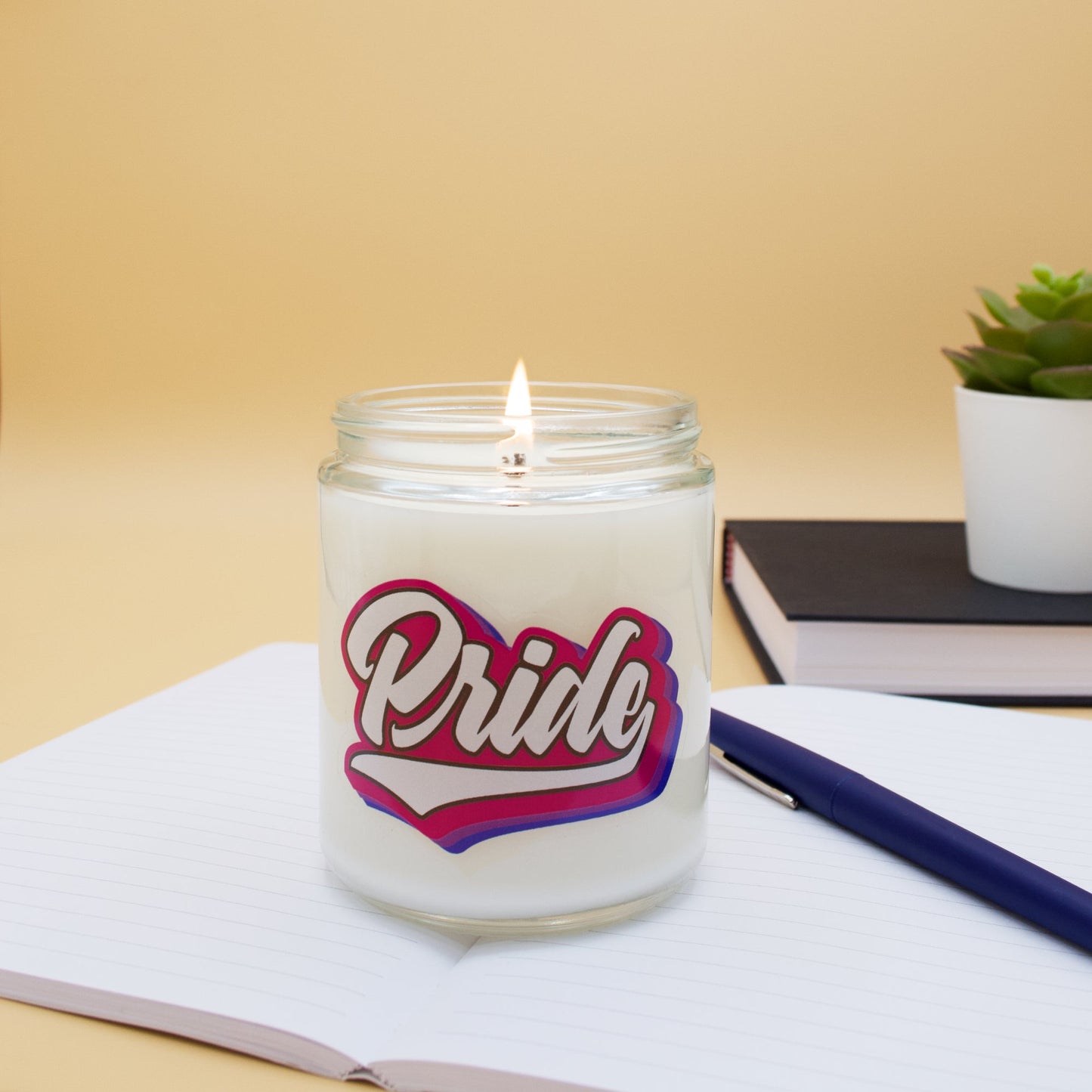 Retro Pride - Bisexual - Scented Candle
