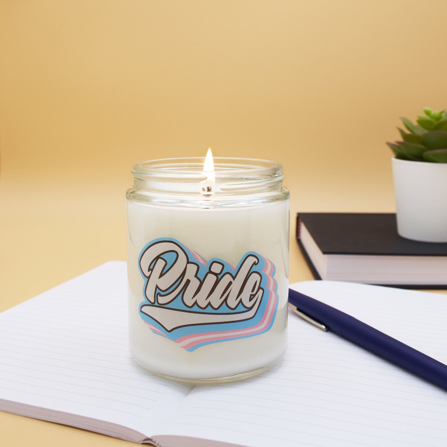 Retro Pride - Transgender - Scented Candle