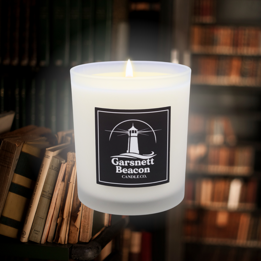 Aged Books Scented Candle