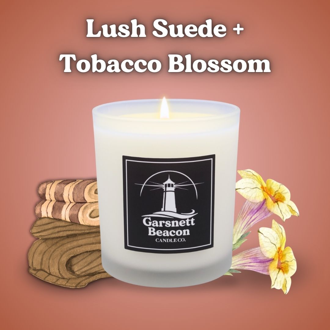 Lush Suede + Tobacco Blossom - February Candle of the Month