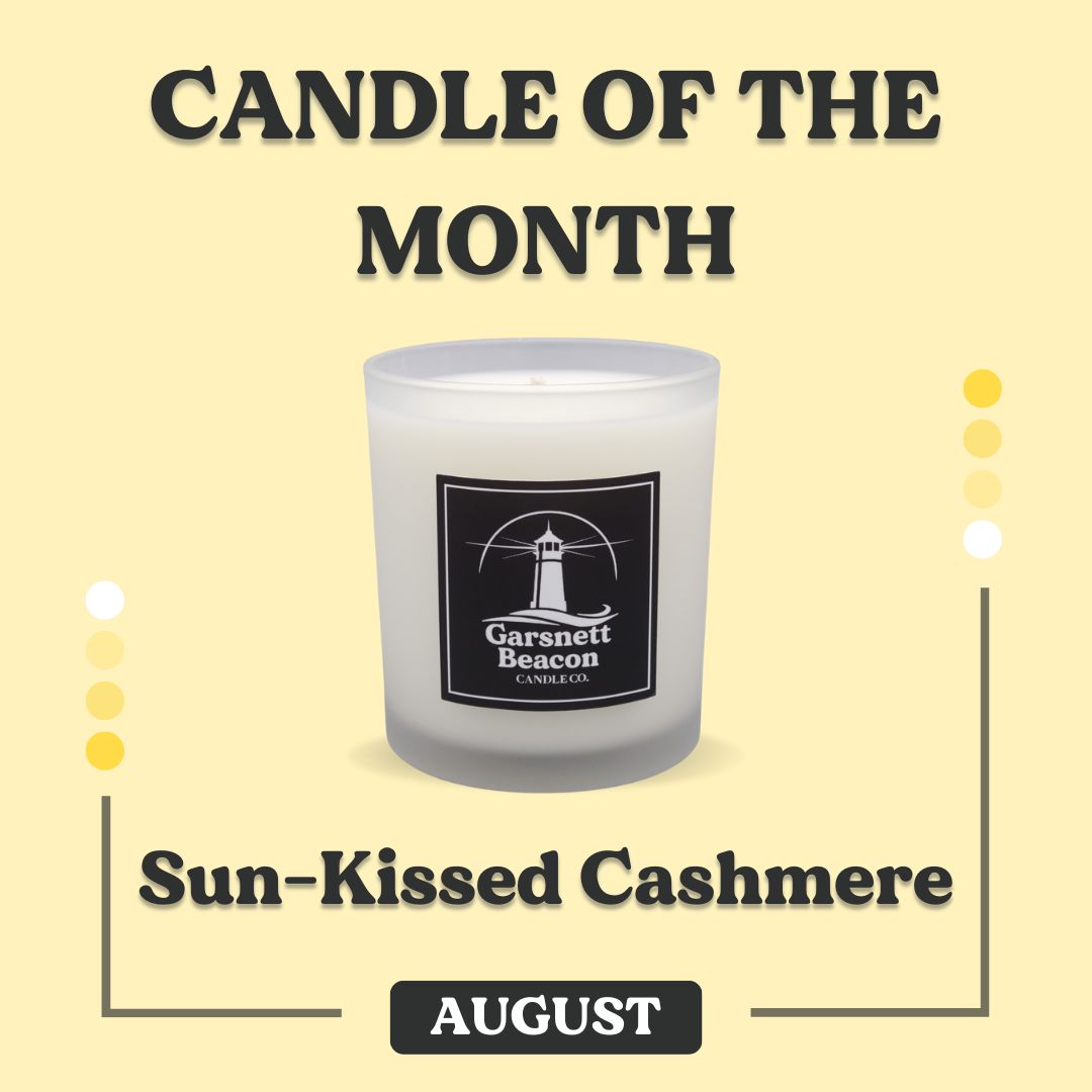 Sun-Kissed Cashmere - August Candle of the Month