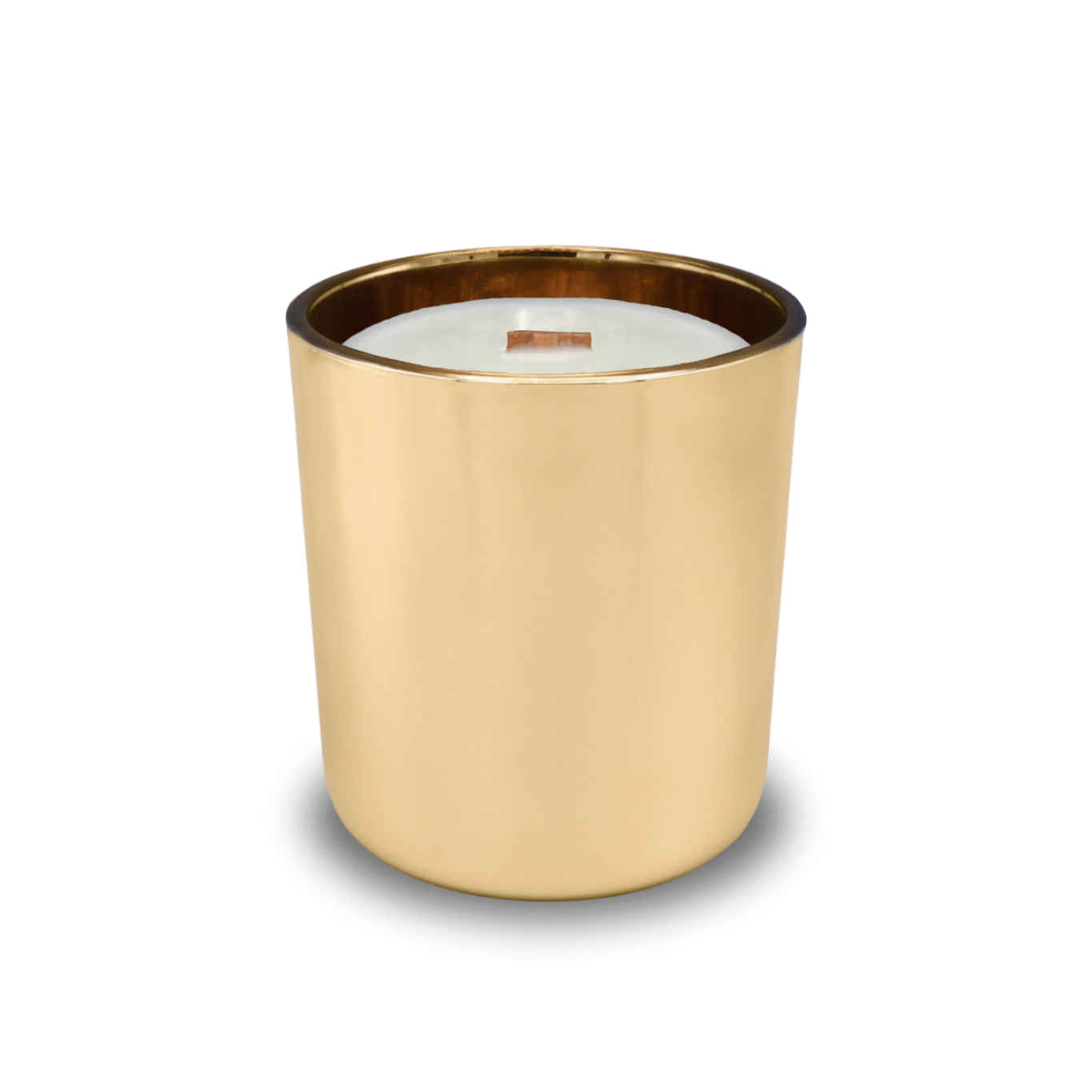 Halo - Glamour Gold w/ Wooden Wick & Lid (14oz)