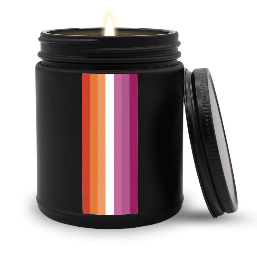 Lesbian Pride Candle - Citrus Agave Scent