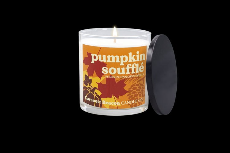 Pumpkin Soufflé Candle - Pumpkin, Cinnamon, Vanilla Scent
