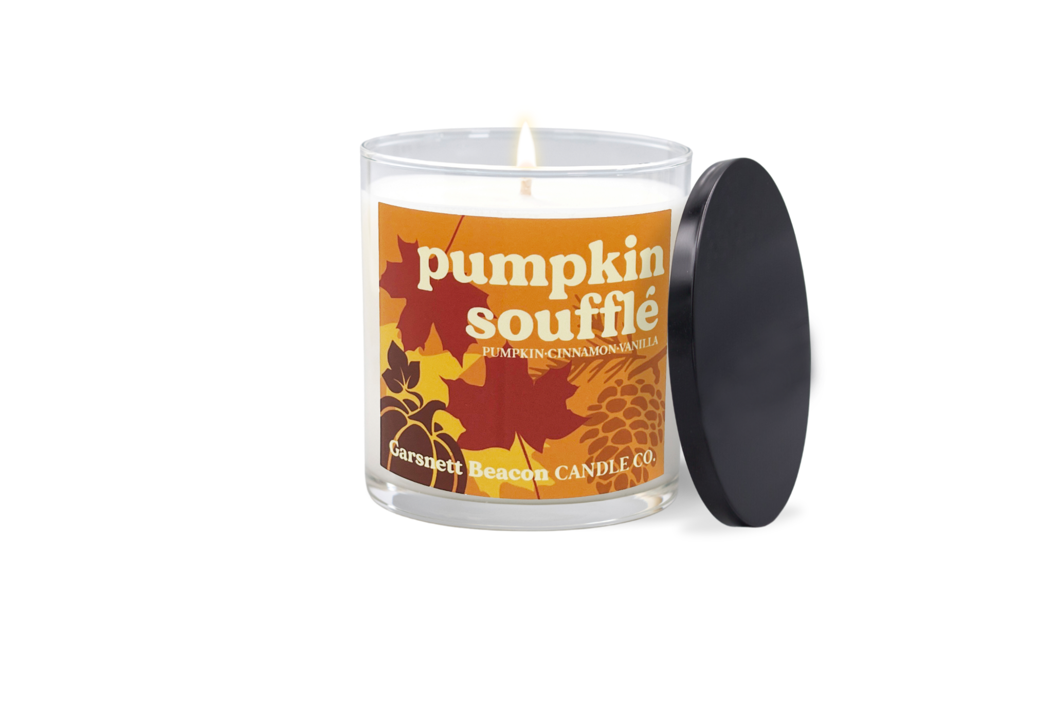 Pumpkin Soufflé Candle - Pumpkin, Cinnamon, Vanilla Scent