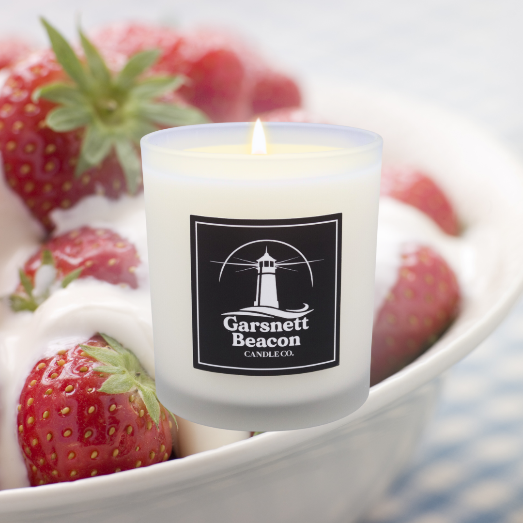 Strawberries and Cream Scented Candle