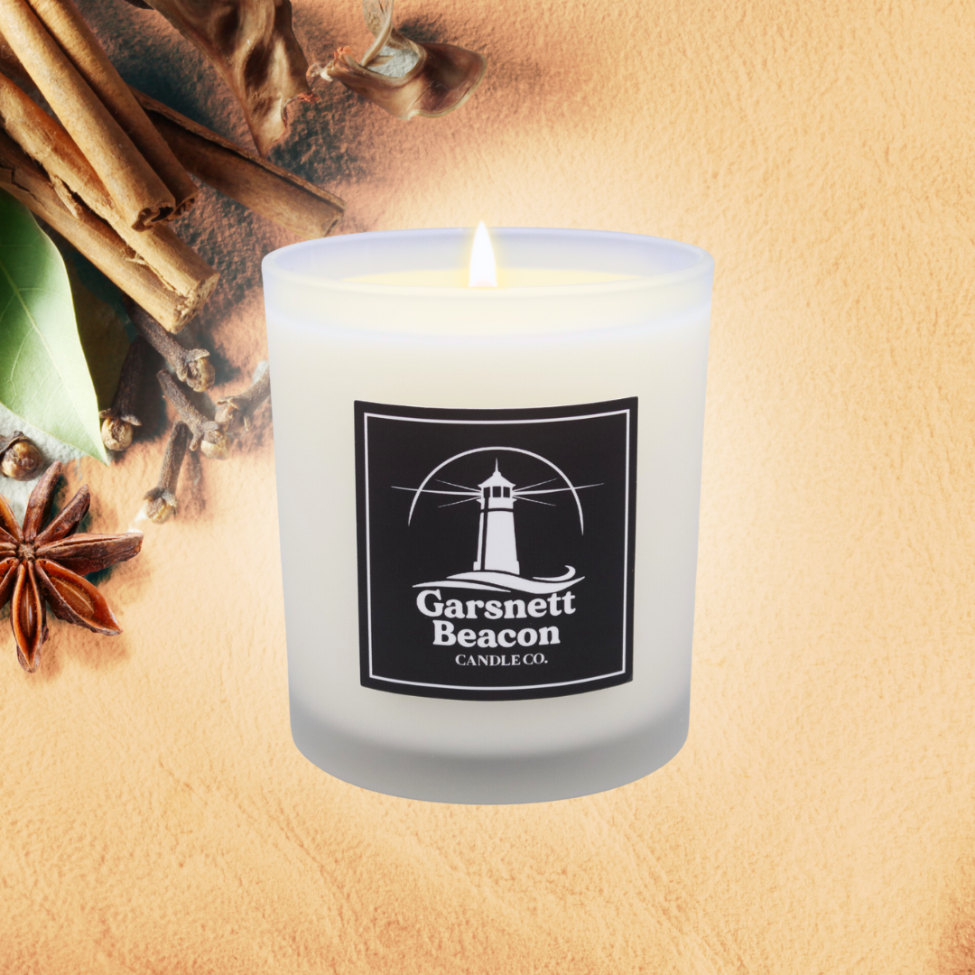 Suede and Spice Scented Candle