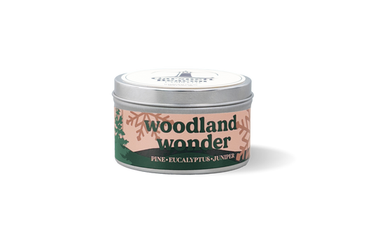 Woodland Wonder Tin Candle