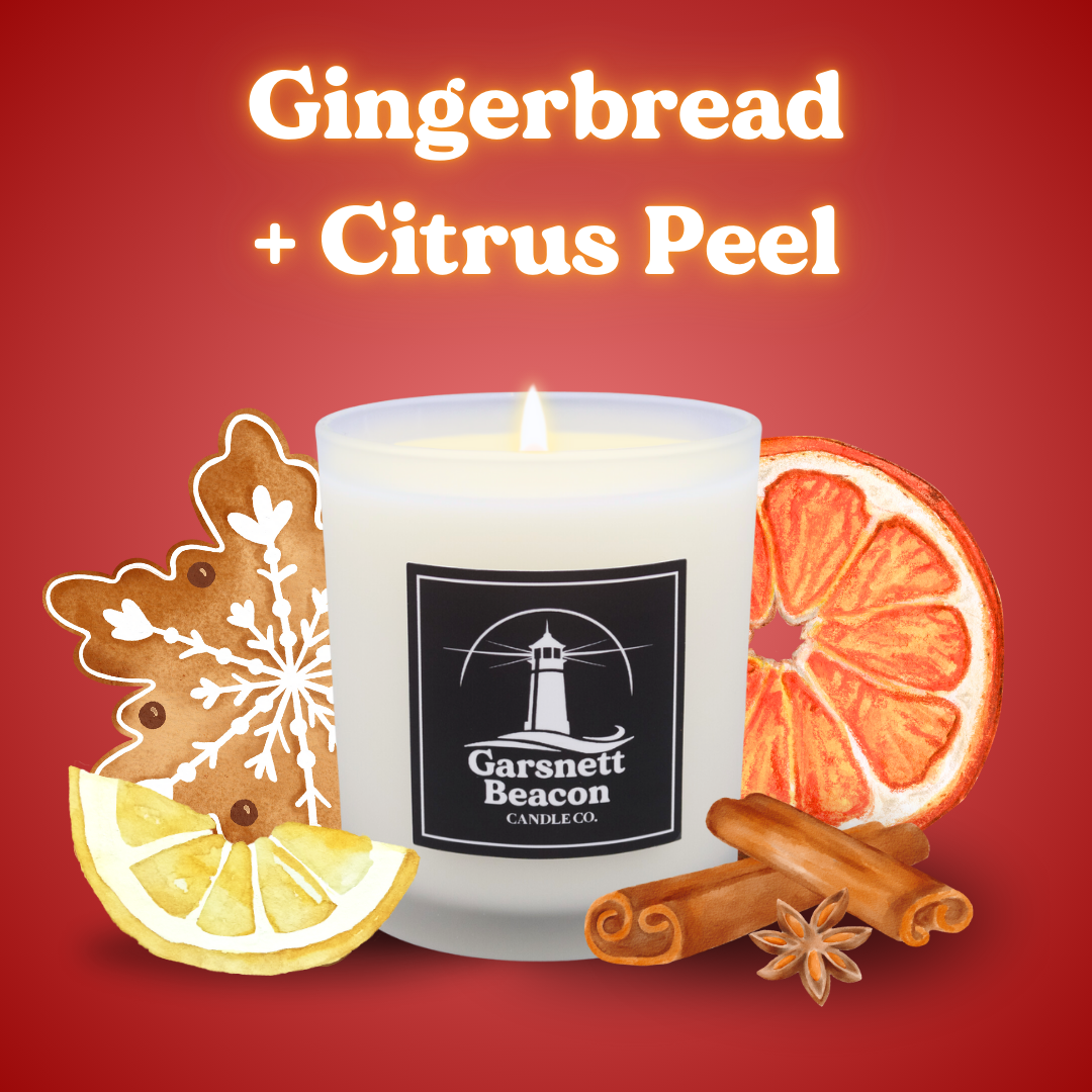 Gingerbread + Citrus Peel - December Candle of the Month