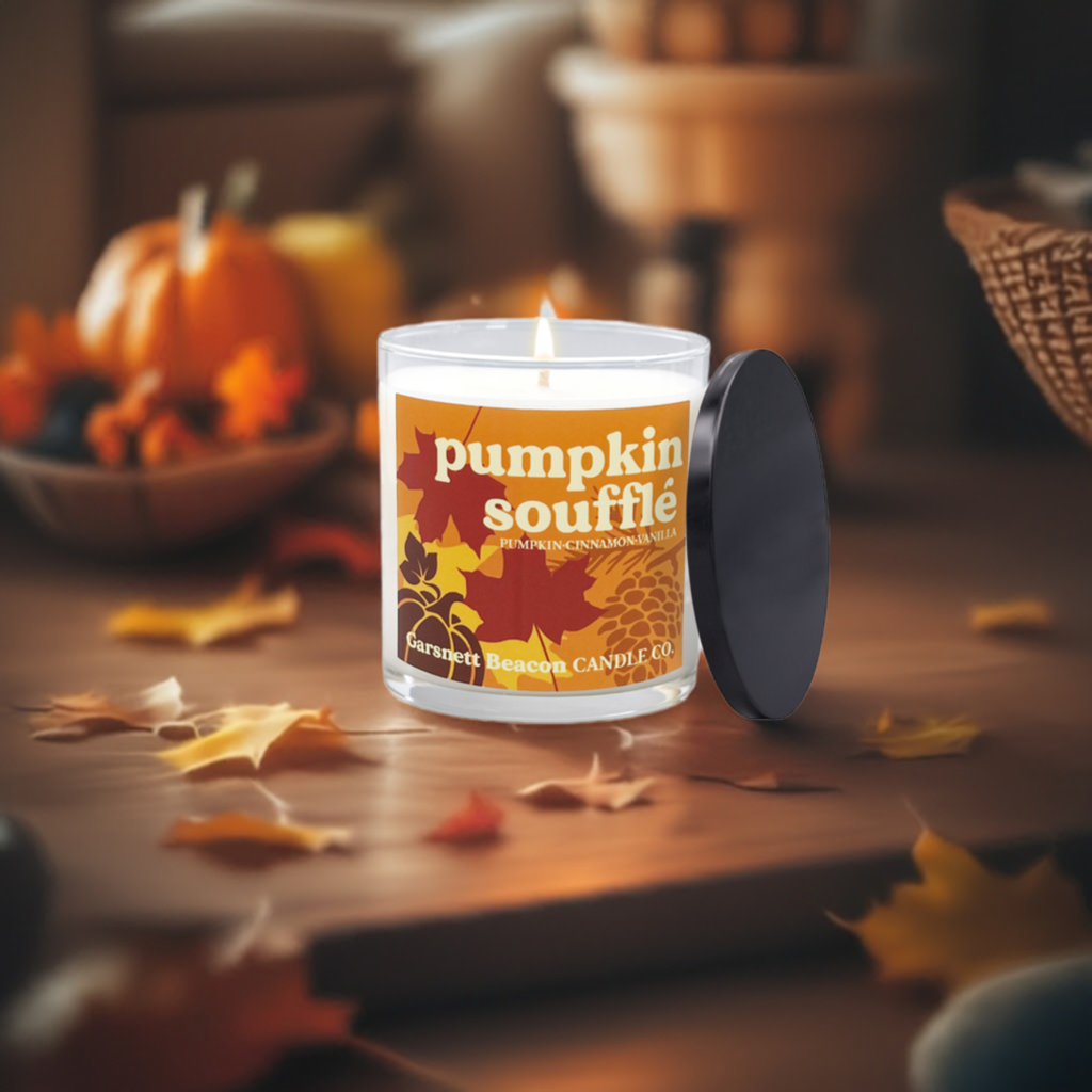 Pumpkin Soufflé Candle - Pumpkin, Cinnamon, Vanilla Scent