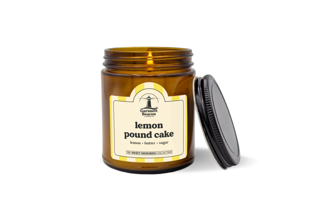 Lemon Pound Cake Candle - Lemon, Butter, Sugar Scent