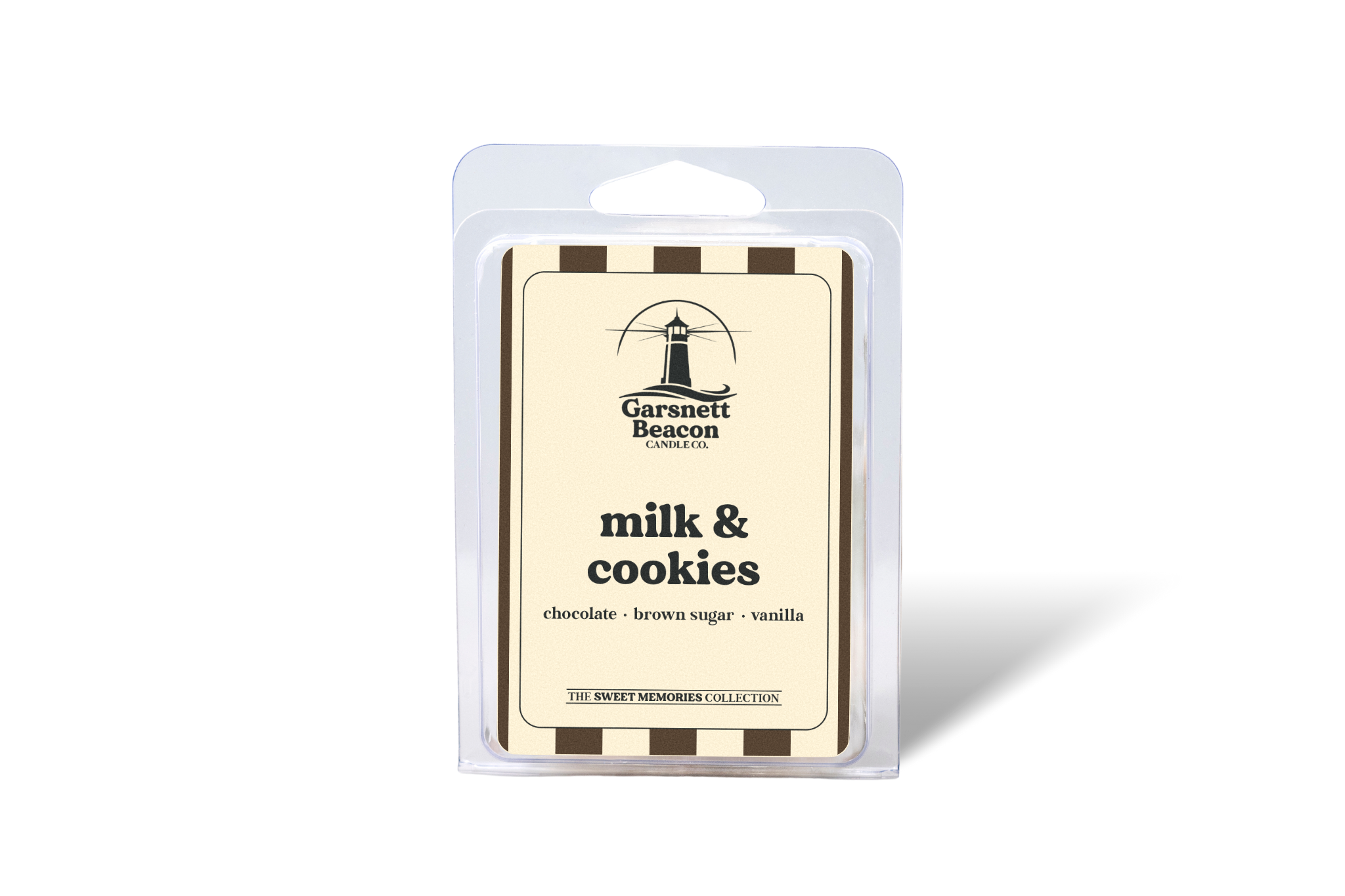 Milk & Cookies Wax Melts - Chocolate, Brown Sugar, Vanilla Scent