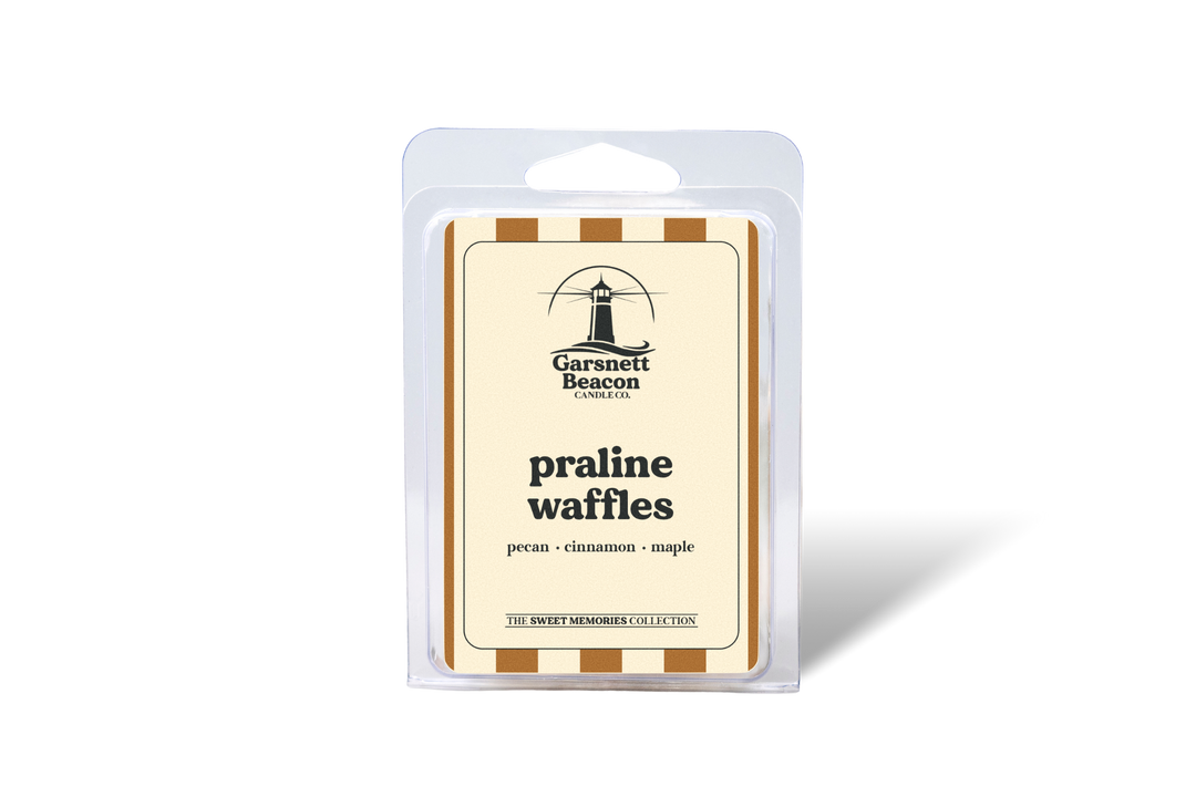 Praline Waffles Wax Melts - Pecan, Cinnamon, Maple Syrup Scent