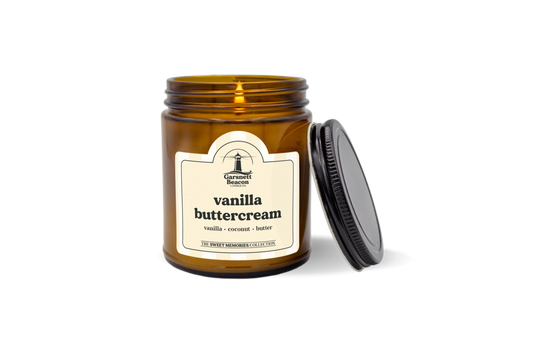Vanilla Buttercream Candle