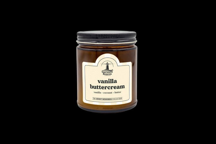 Vanilla Buttercream Candle - Vanilla, Icing, Butter Scent