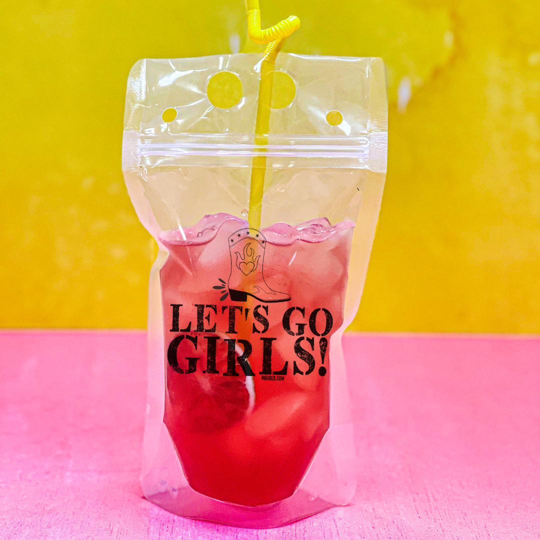 Reusable Drink Pouches - Let's Go Girls