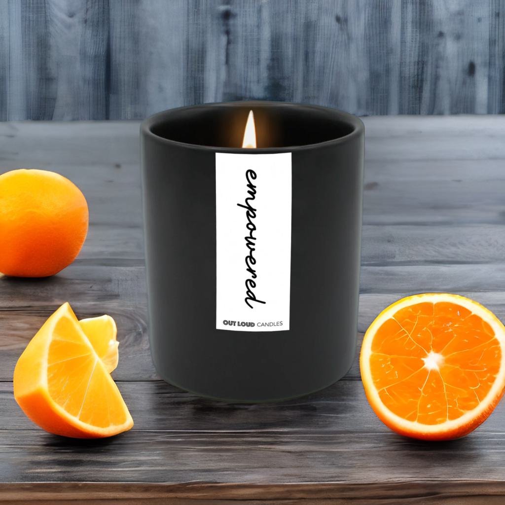 Empowered Glass Candle