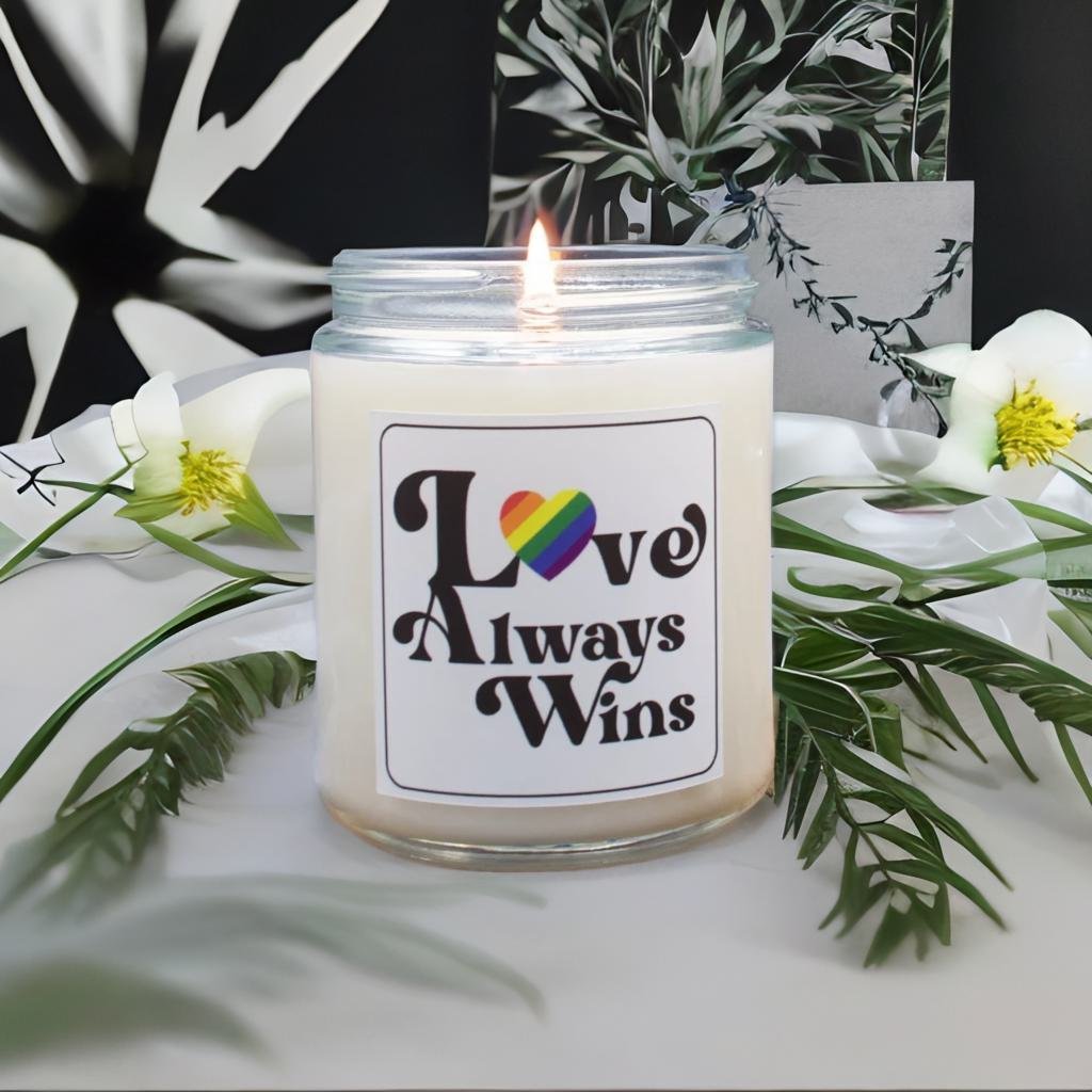 Love Always Wins - Gay - Scented Candle