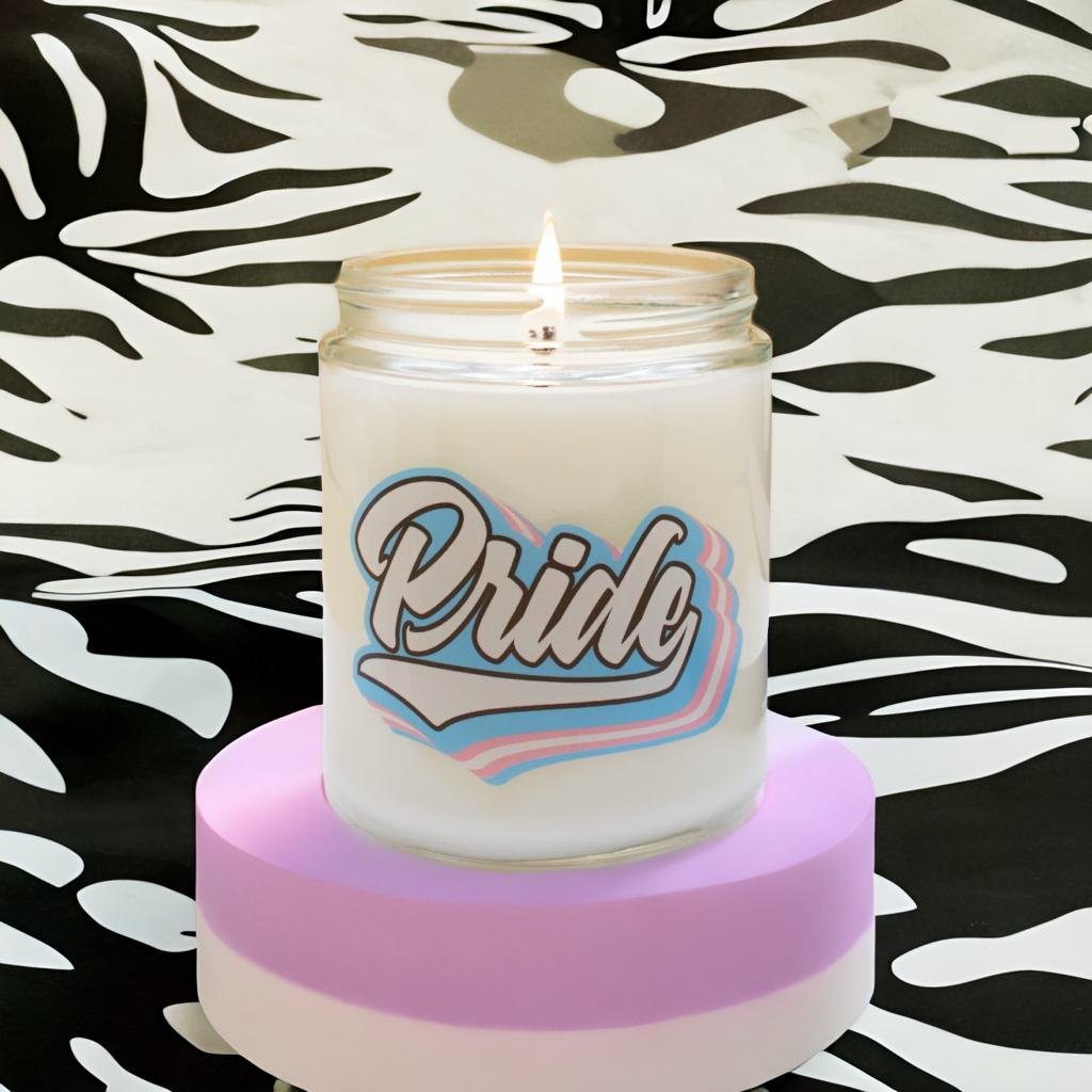 Retro Pride - Transgender - Scented Candle